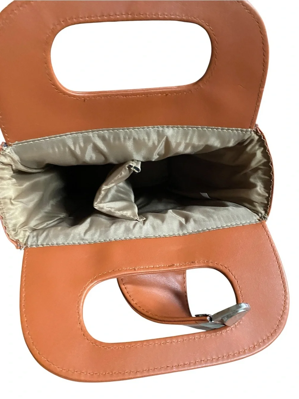 Faux Leather Wine Bag